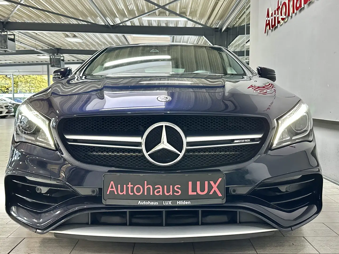 Mercedes-Benz CLA 45 AMG 4MATIC*AMG DRIVERS*LED*AMBIENTE*59TKM Bleu - 2