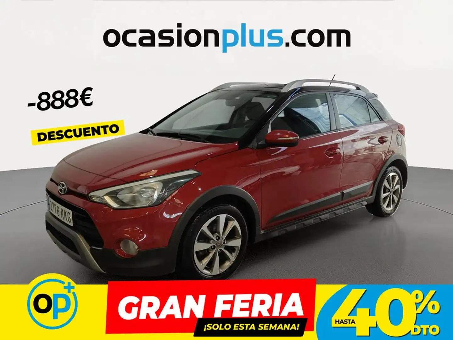 Hyundai i20 1.0 TGDI Link 100 Rojo - 1