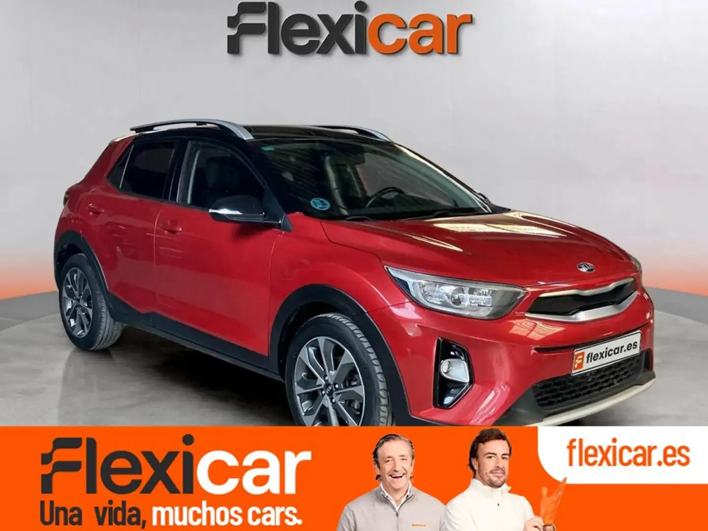 Kia Stonic 1.0 T-GDi 88kW (120CV) Drive Rojo - 1