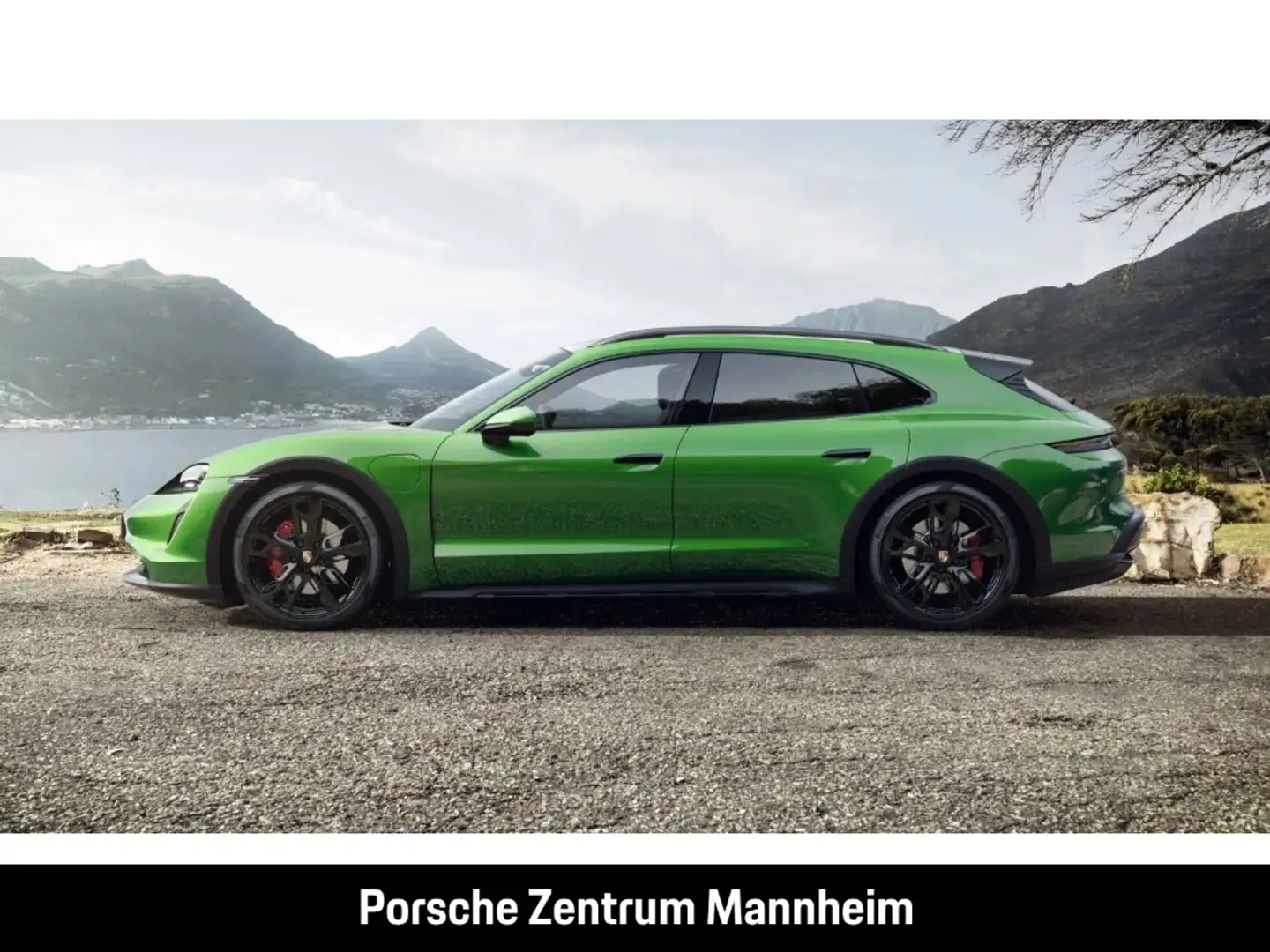 Porsche Taycan 4S Cross Turismo Chrono SurroundView Pano 14-Wege Grün - 2