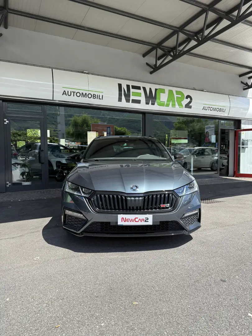 Skoda Octavia Octavia IV 2020 Wagon 2.0 tdi evo RS x4 200cv dsg Grigio - 2