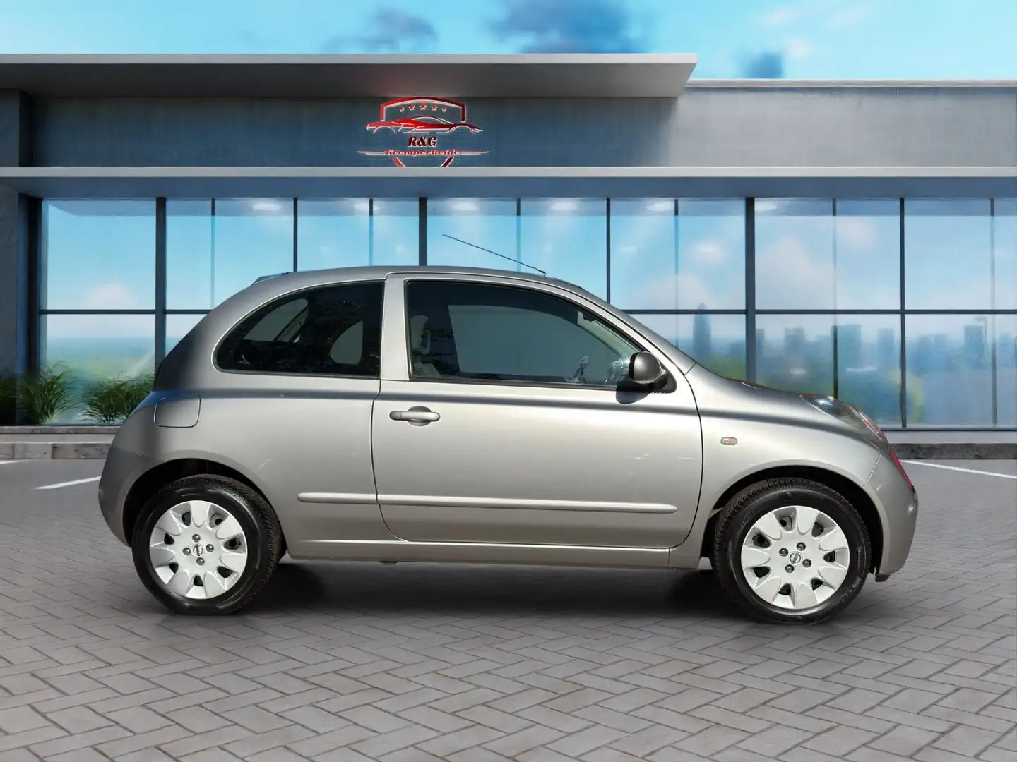 Nissan Micra Acenta (Tüv und Service Neu)  AUTOMATIK Silber - 2