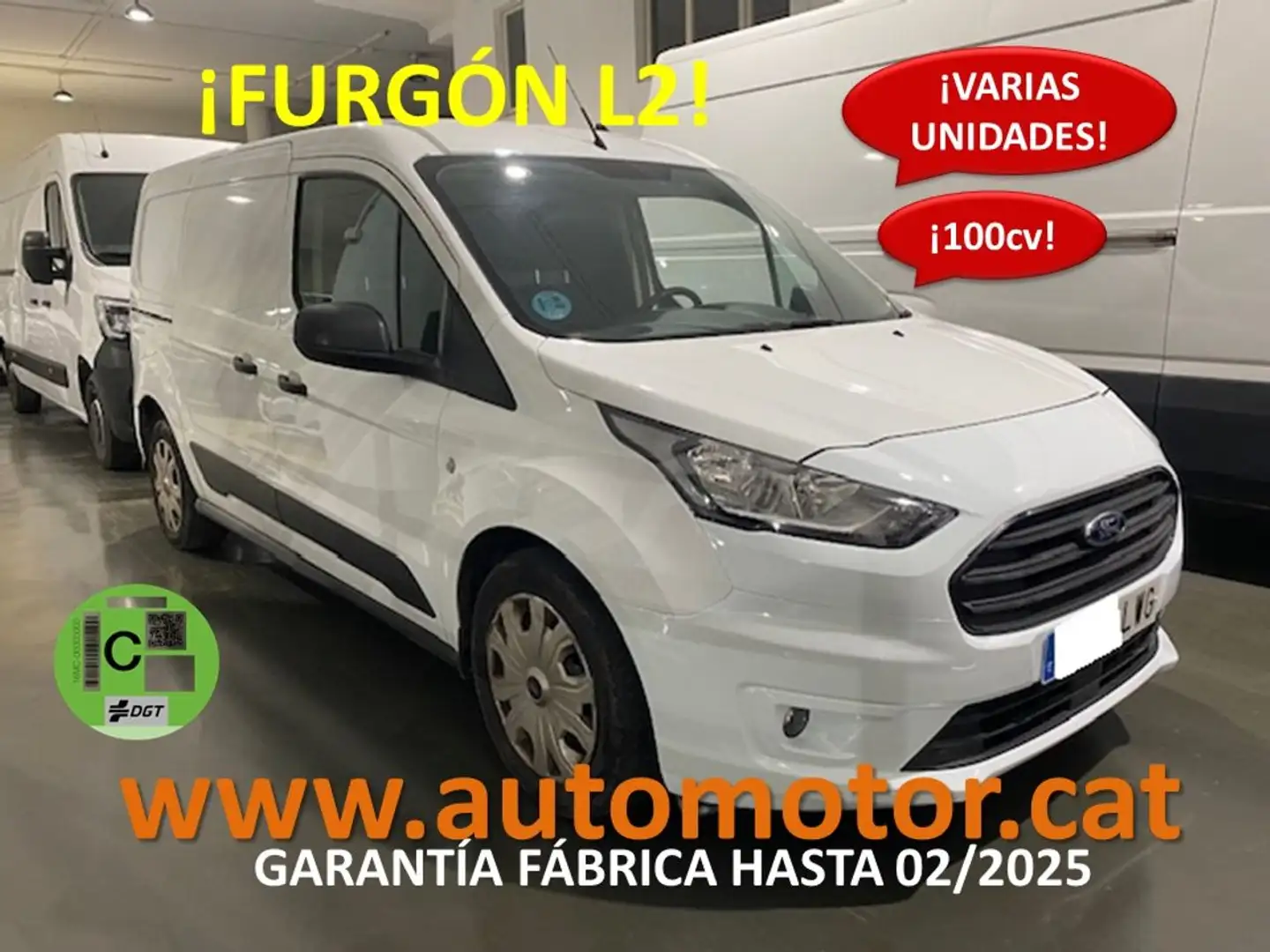 Ford Connect Comercial FT Van 1.5 TDCi EcoBlue S&S L2 2 Weiß - 1