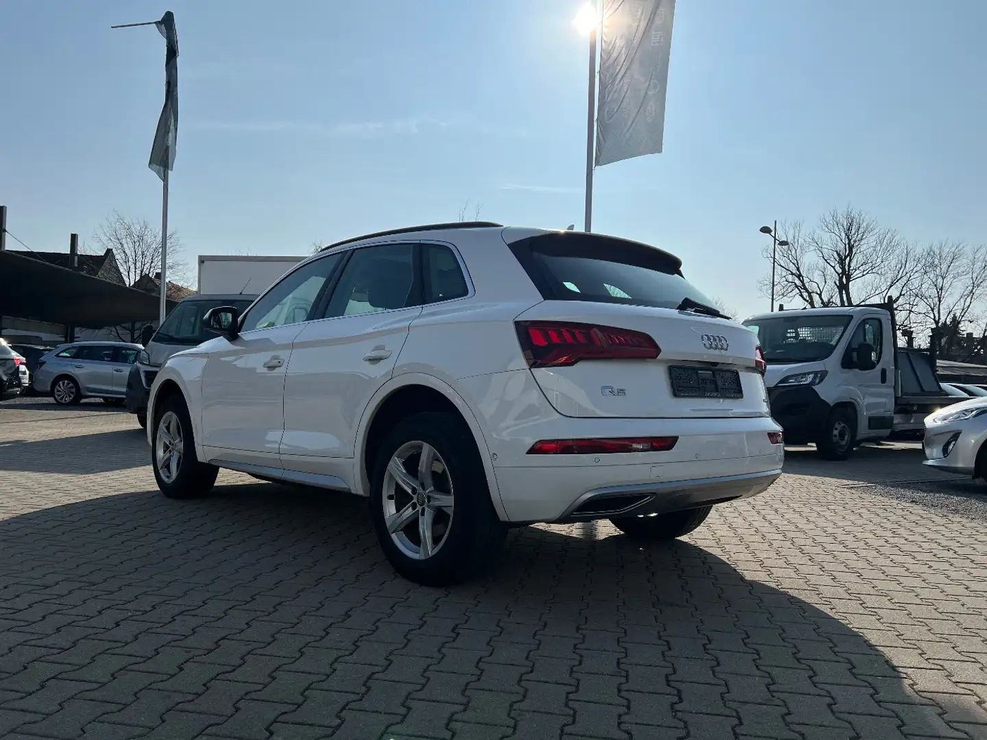 Audi Q5 40 TDI Quattro sport *Xenon Navi Leder SD AHK Blanco - 2
