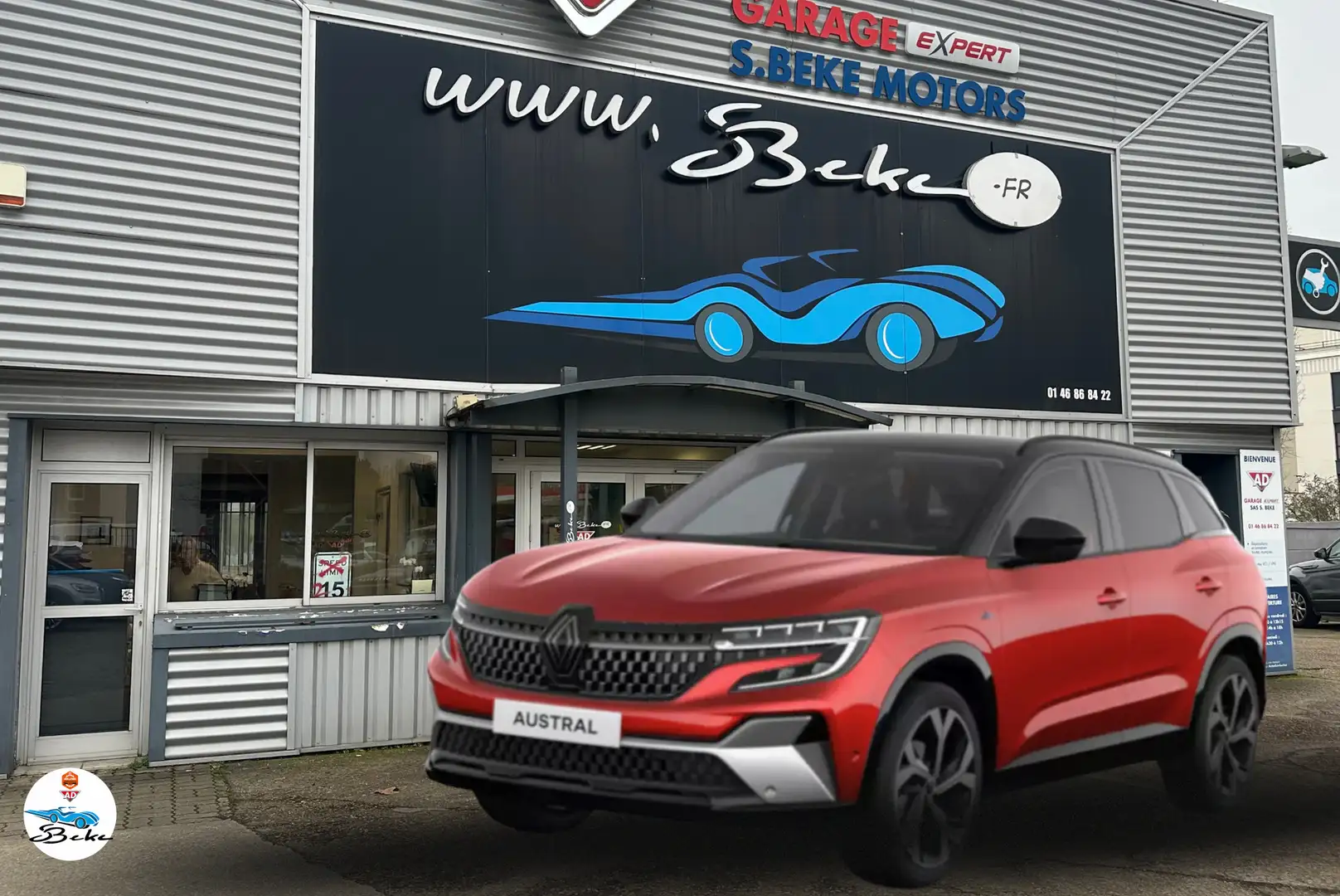 Renault Austral E-Tech hybrid 200 Techno Rouge - 1