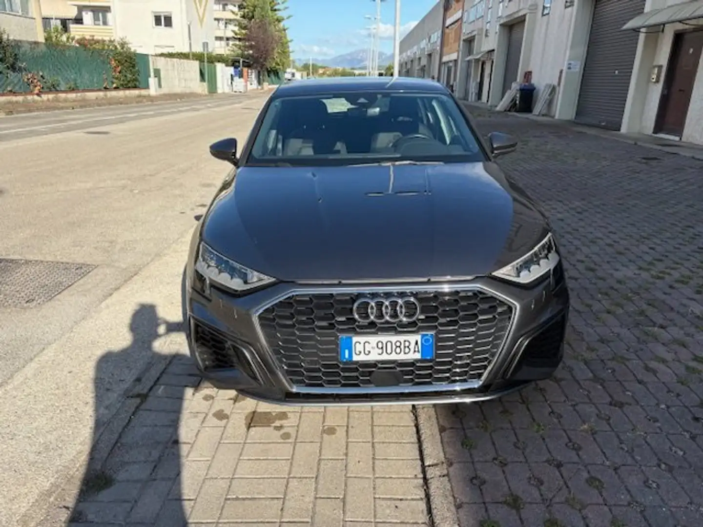 Audi A3 A3 IV 2020 Sportback  35 2.0 tdi S line s-tronic Grigio - 1