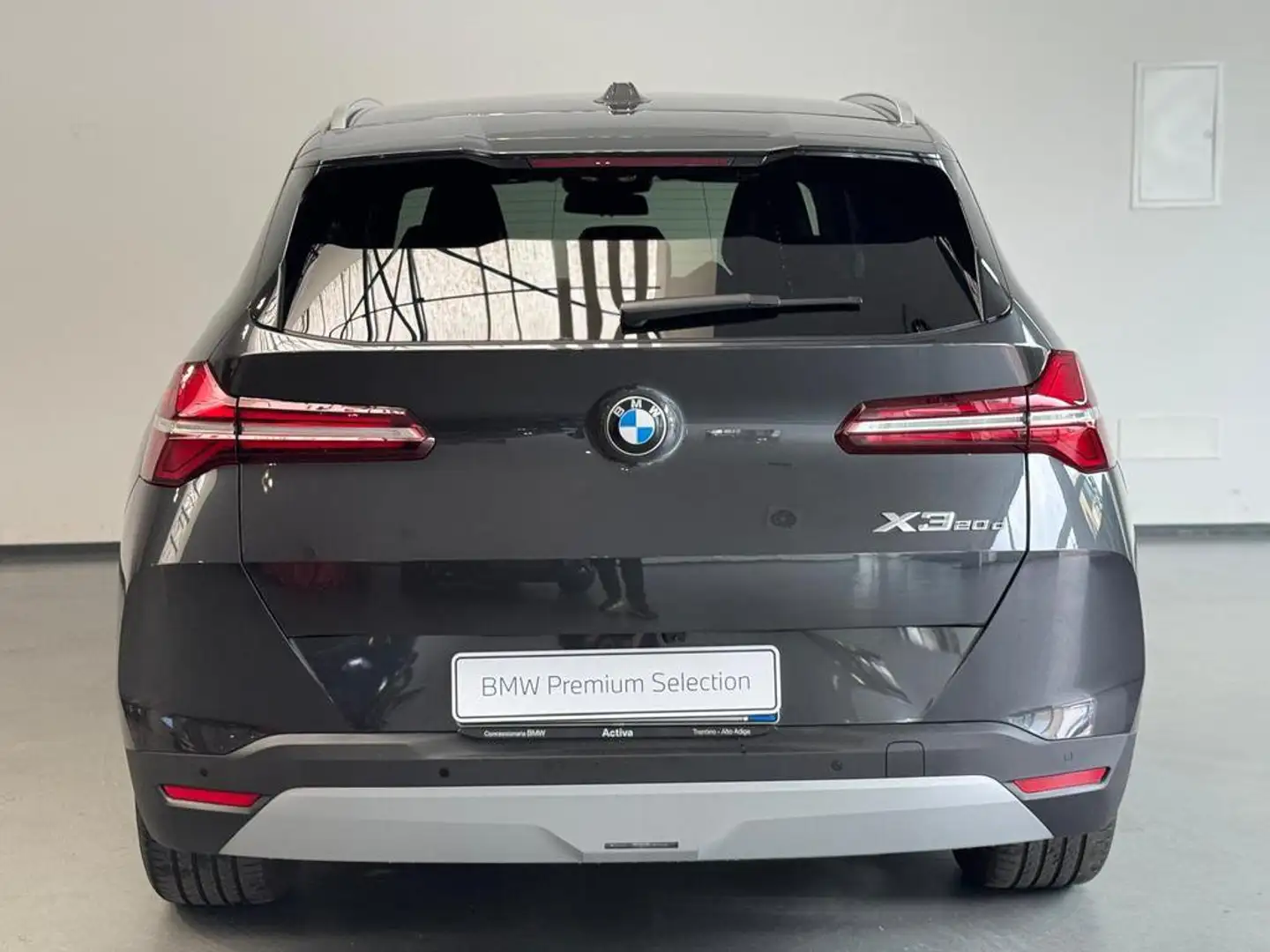 BMW X3 xdrive20d auto Gris - 2