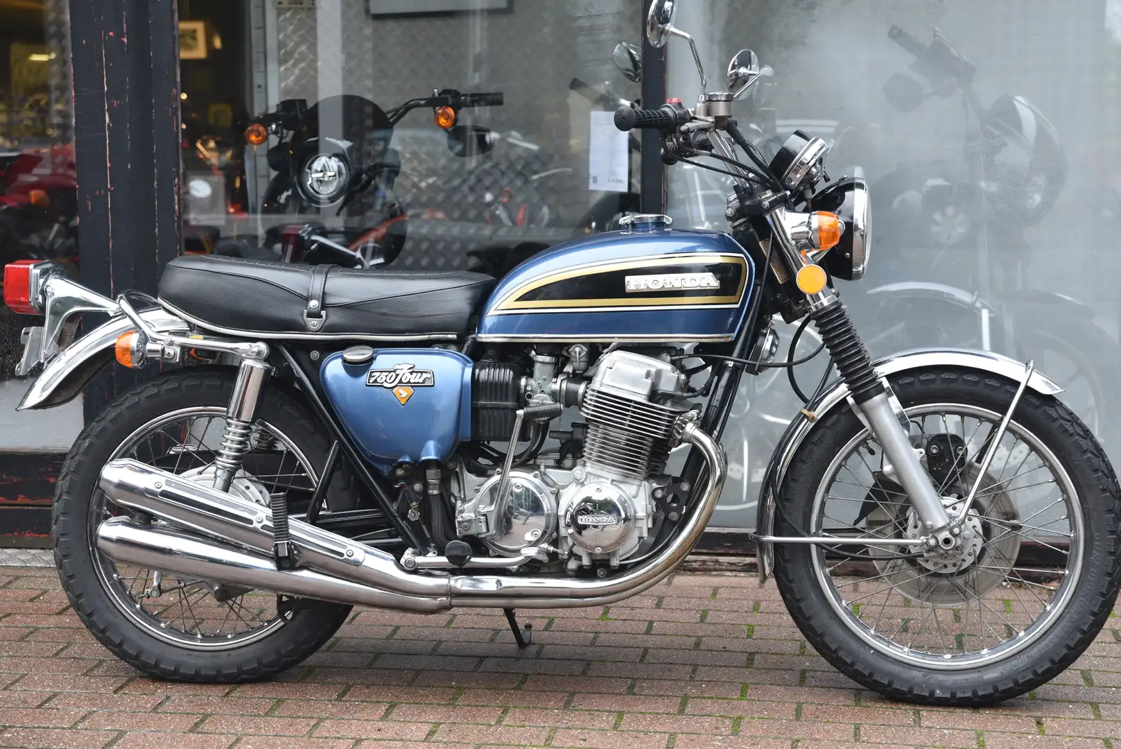 Honda CB 750 FOUR ***MOTO VERTE*** Bleu - 2