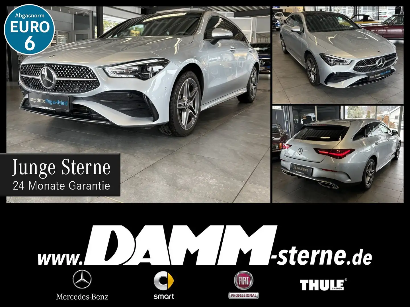 Mercedes-Benz CLA 250 CLA 250 e SB AMG Premium/Pano-D/FAP/Multibeam/AR Silber - 1