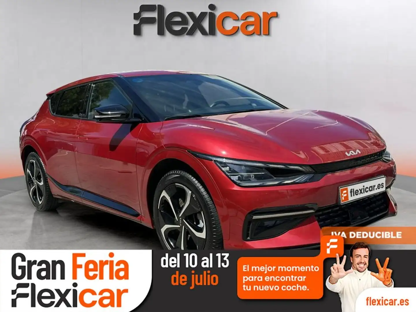 Kia EV6 GT-Line 77,4kWh 168kW RWD Long Range Rouge - 1