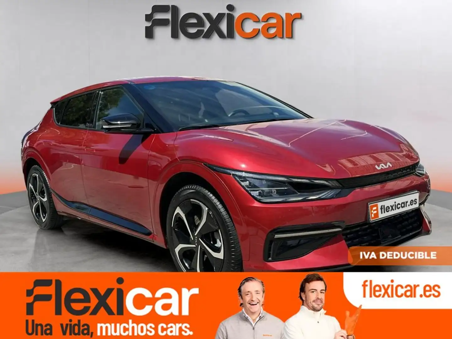 Kia EV6 GT-Line 77,4kWh 168kW RWD Long Range Rouge - 1