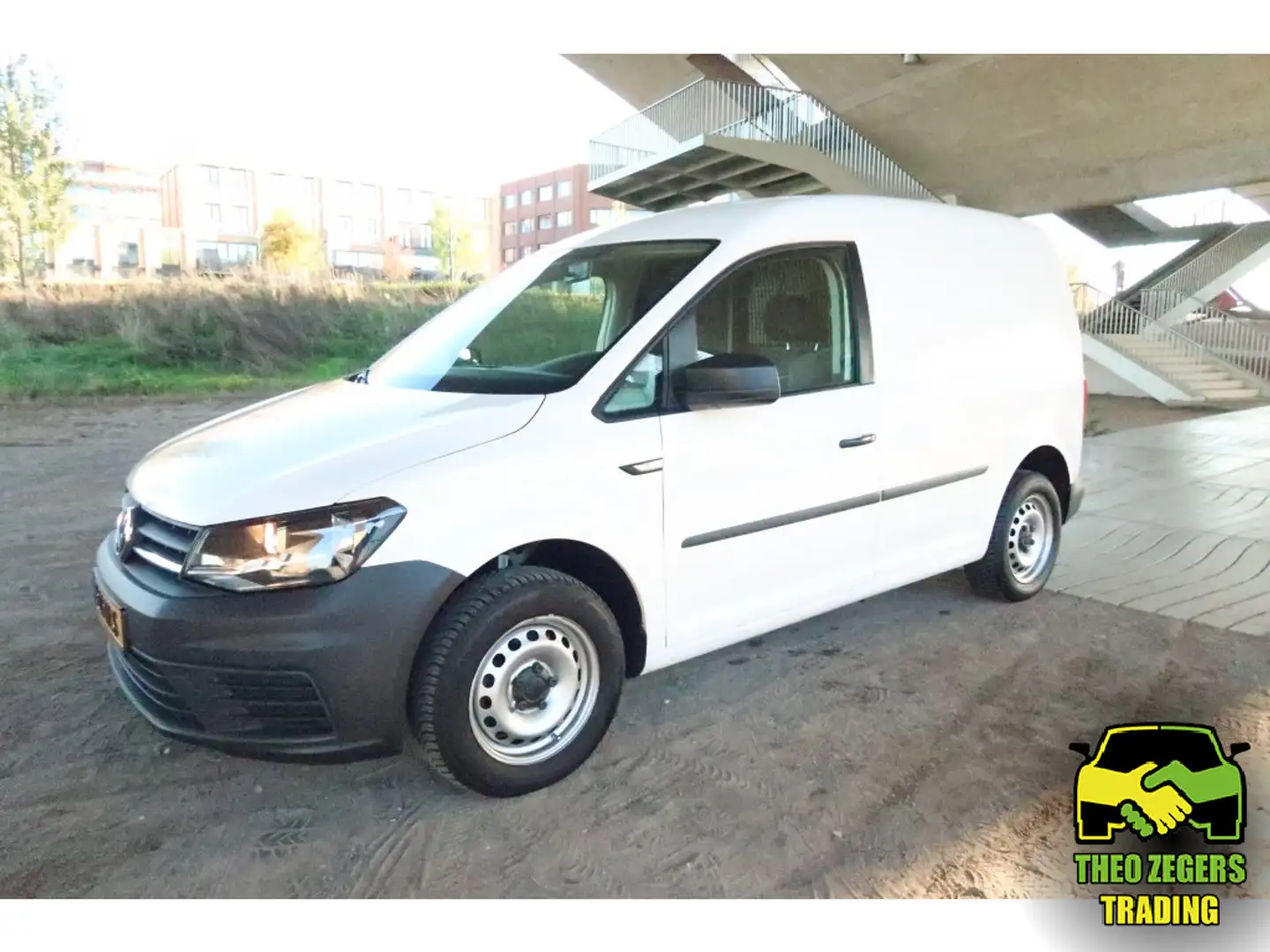 Volkswagen Caddy 1.0 TSI 102 pk (MARGE) met grote beurt, nieuwe dis Weiß - 1