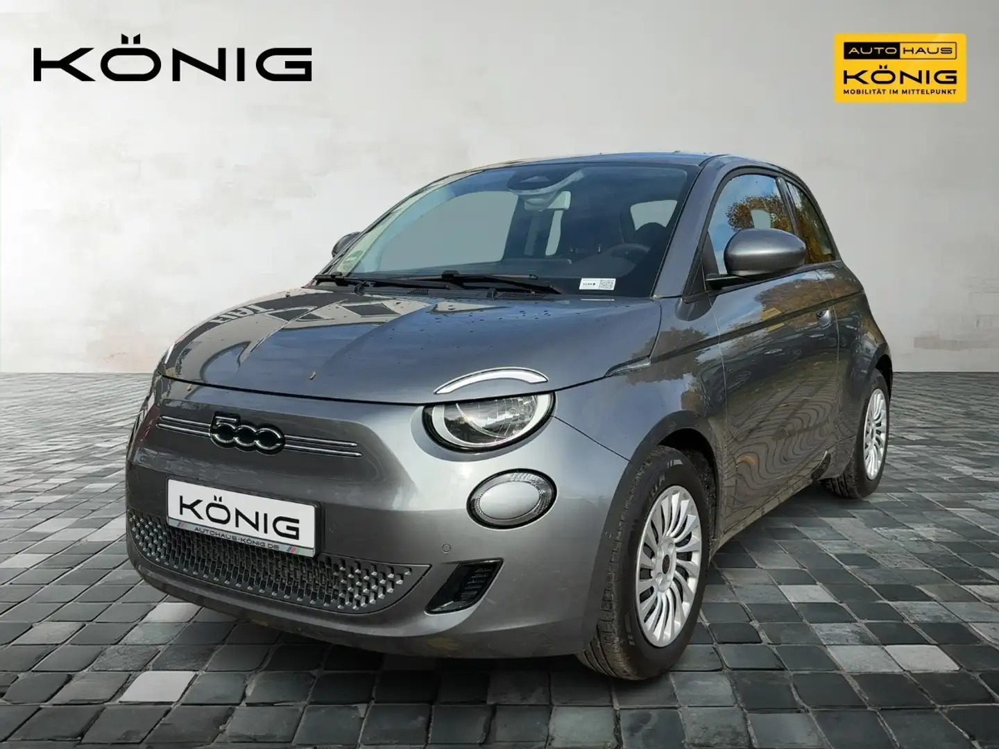 Fiat 500e 3+1 Klimaautomatik, Sitzheizung, Carplay Grau - 1