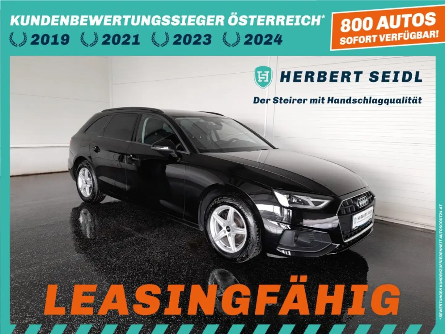 Audi A4 Avant 35 TDI S-tr. *VOLL-LED MIT FLA / NAVI / SPORTSITZE MIT MASSAGE / TEMPOMAT / PDC VO & HI* Schwarz - 1