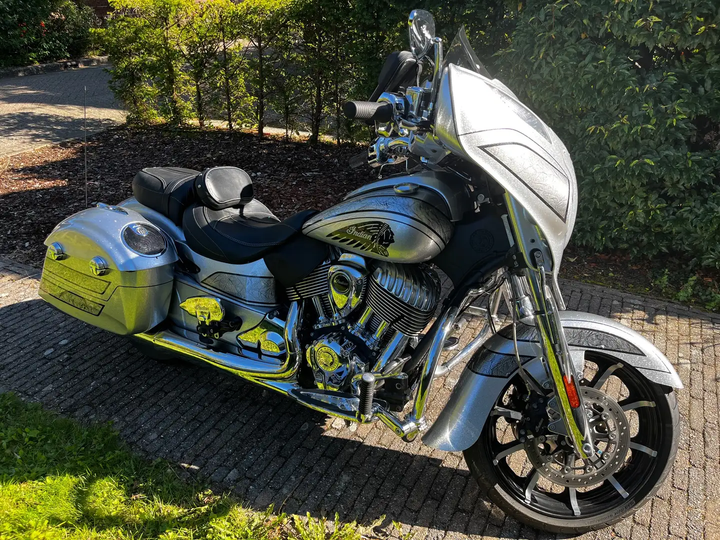 Indian Chieftain Elite, only 350 produced worldwide, Black Hills Zilver - 1