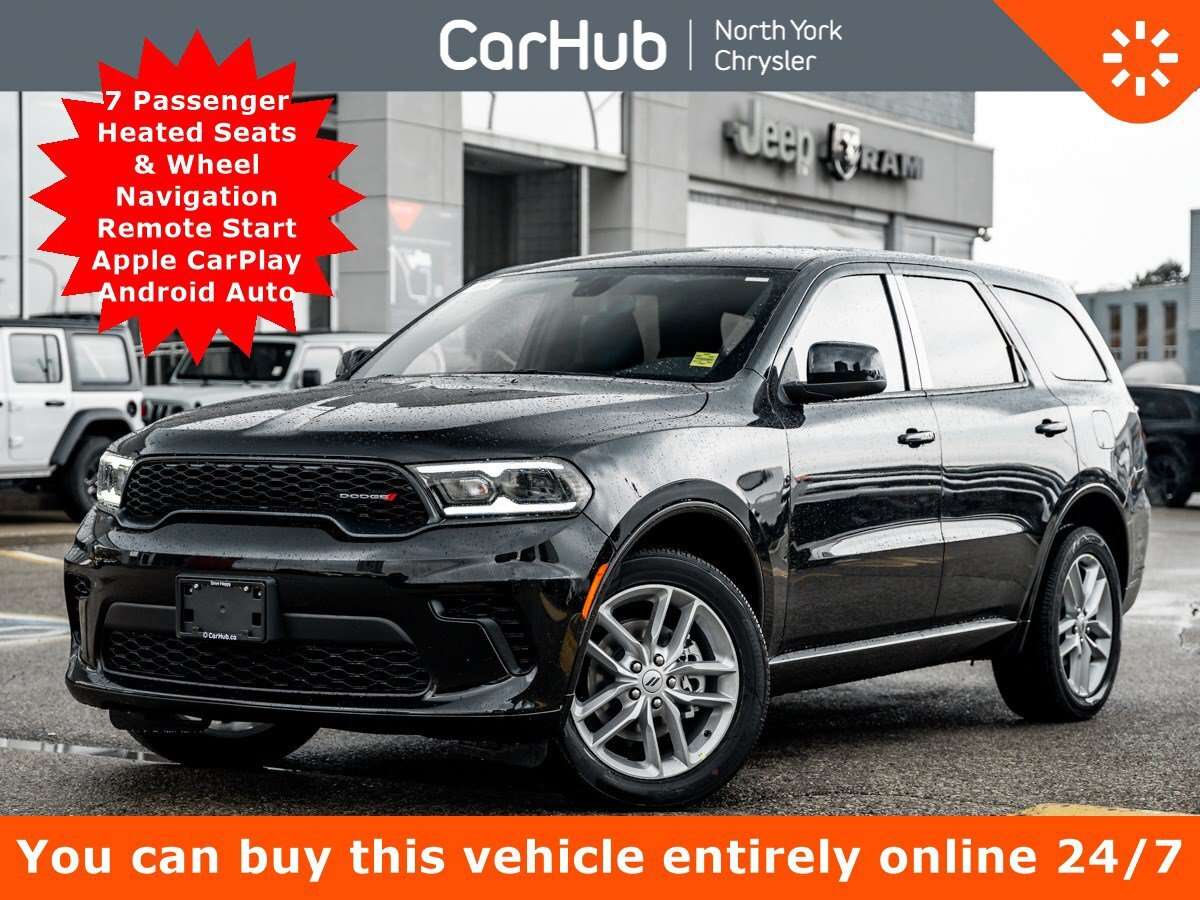 2026 Dodge Durango GT AWD 7 Pass Heated Seats & Wheel Navi Remote Sta