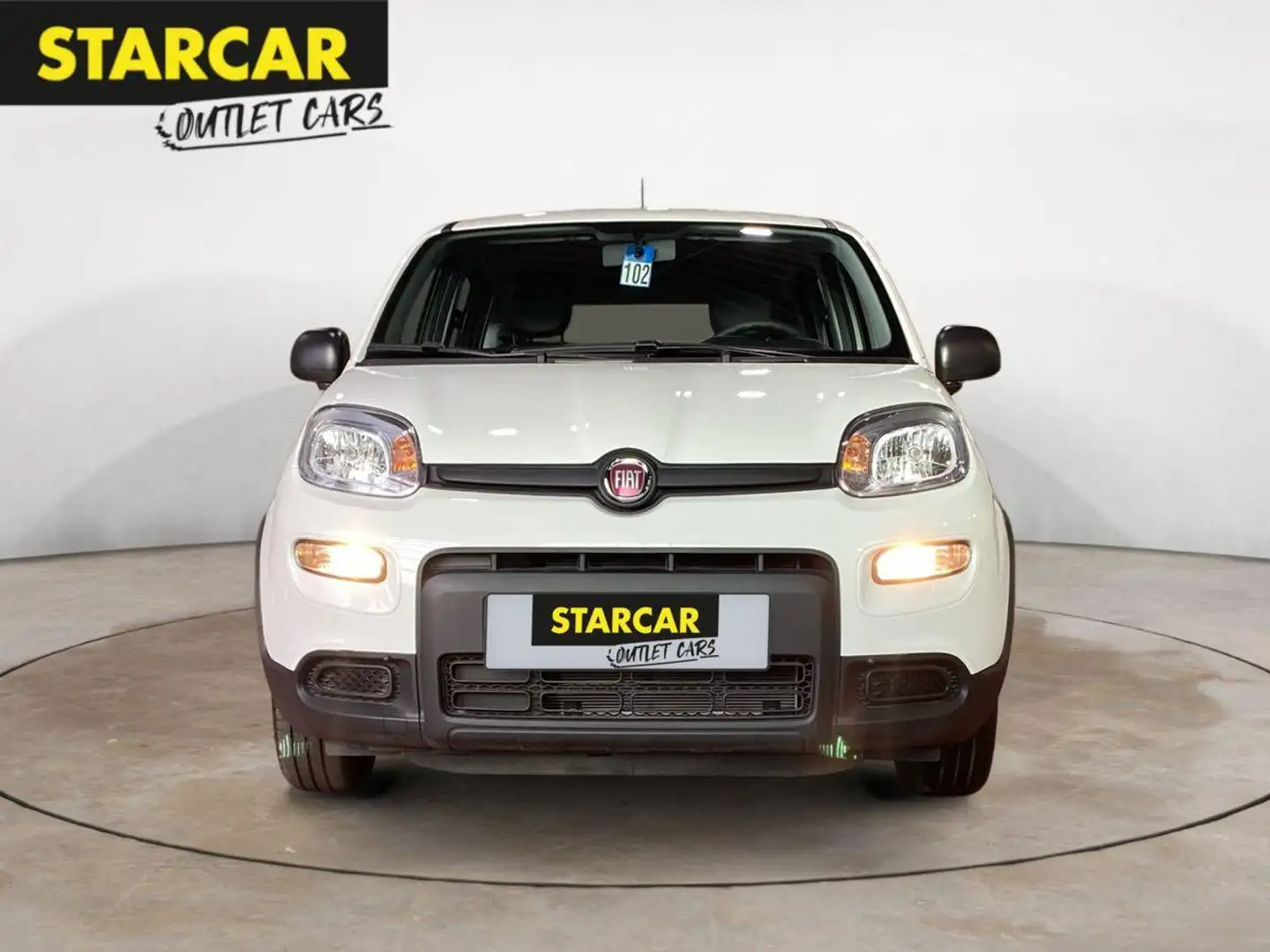 Fiat Panda 1.0 MILD-HYBRID+TAGESZULASSUNG+KLIMA+EFH+ Blanc - 2