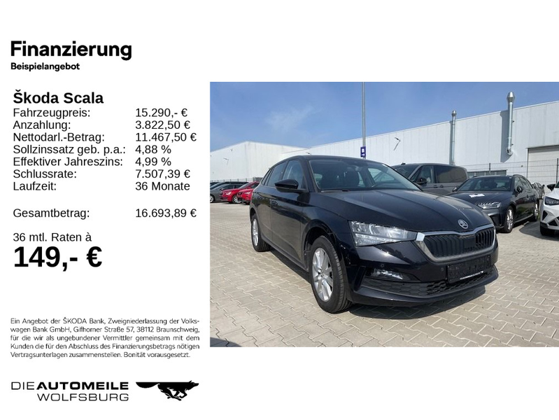 Skoda Scala 1.0TSI SITZHZ/LED/CLIMATROIC — photo 2