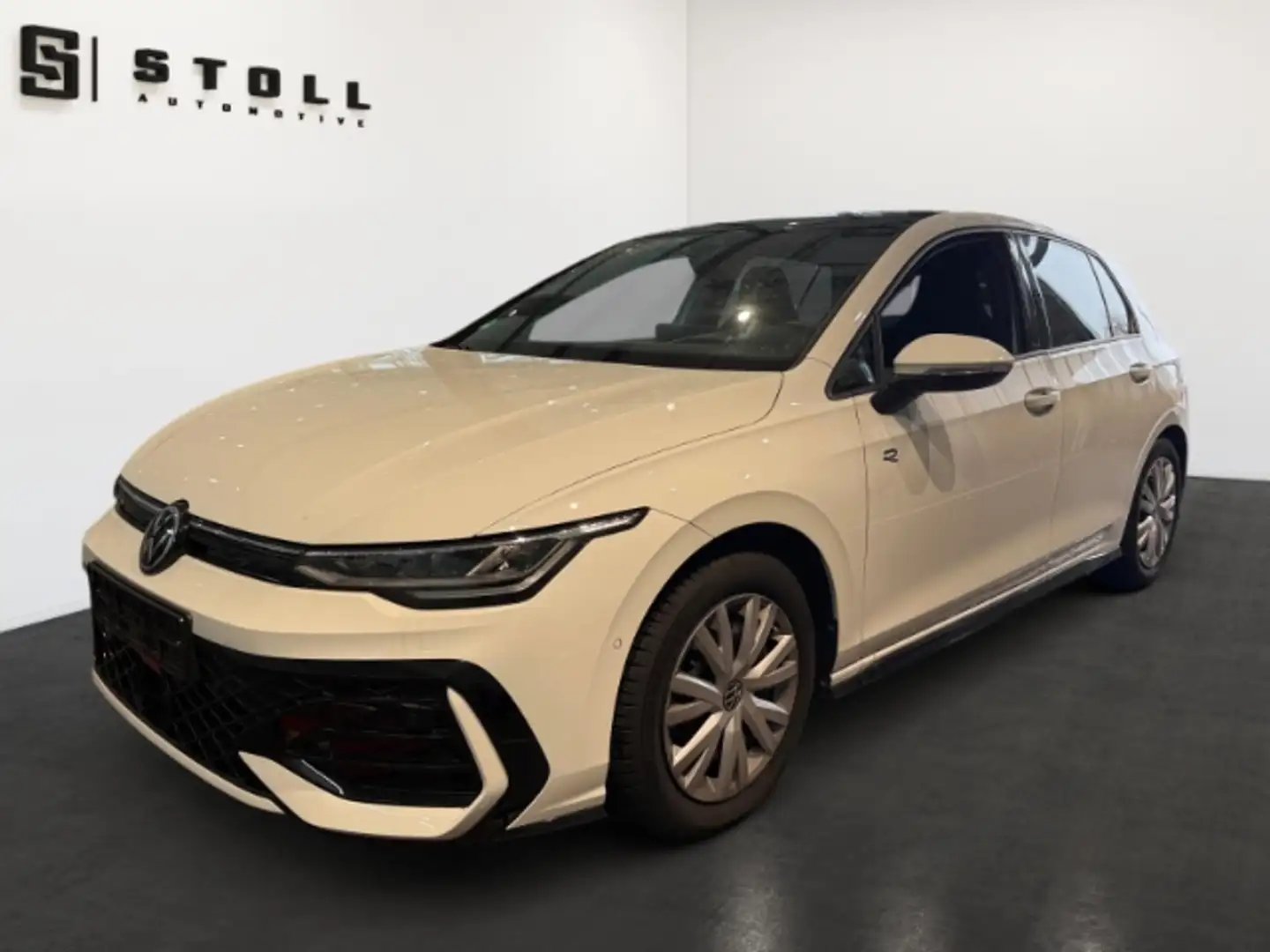 Volkswagen Golf VIII 1.5 eTSI R-Line Pano+HeadUp+Keyless+Navi+++ Weiß - 1