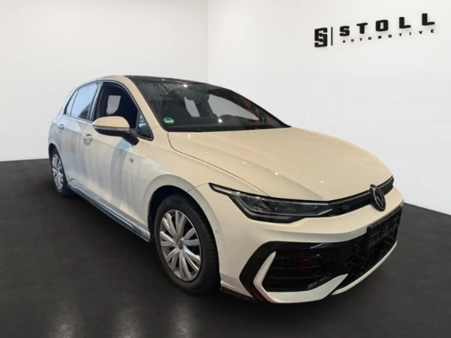 Volkswagen Golf VIII 1.5 eTSI R-Line Pano+HeadUp+Keyless+Navi+++ Weiß - 2