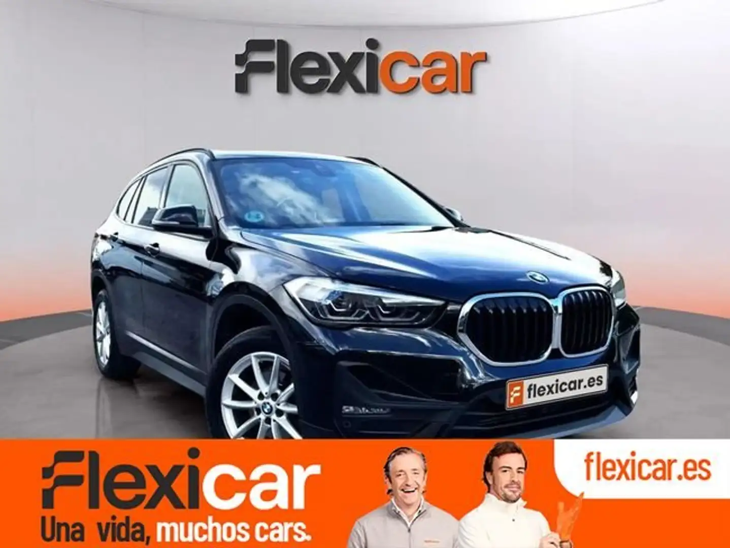 BMW X1 sDrive 16d Noir - 1