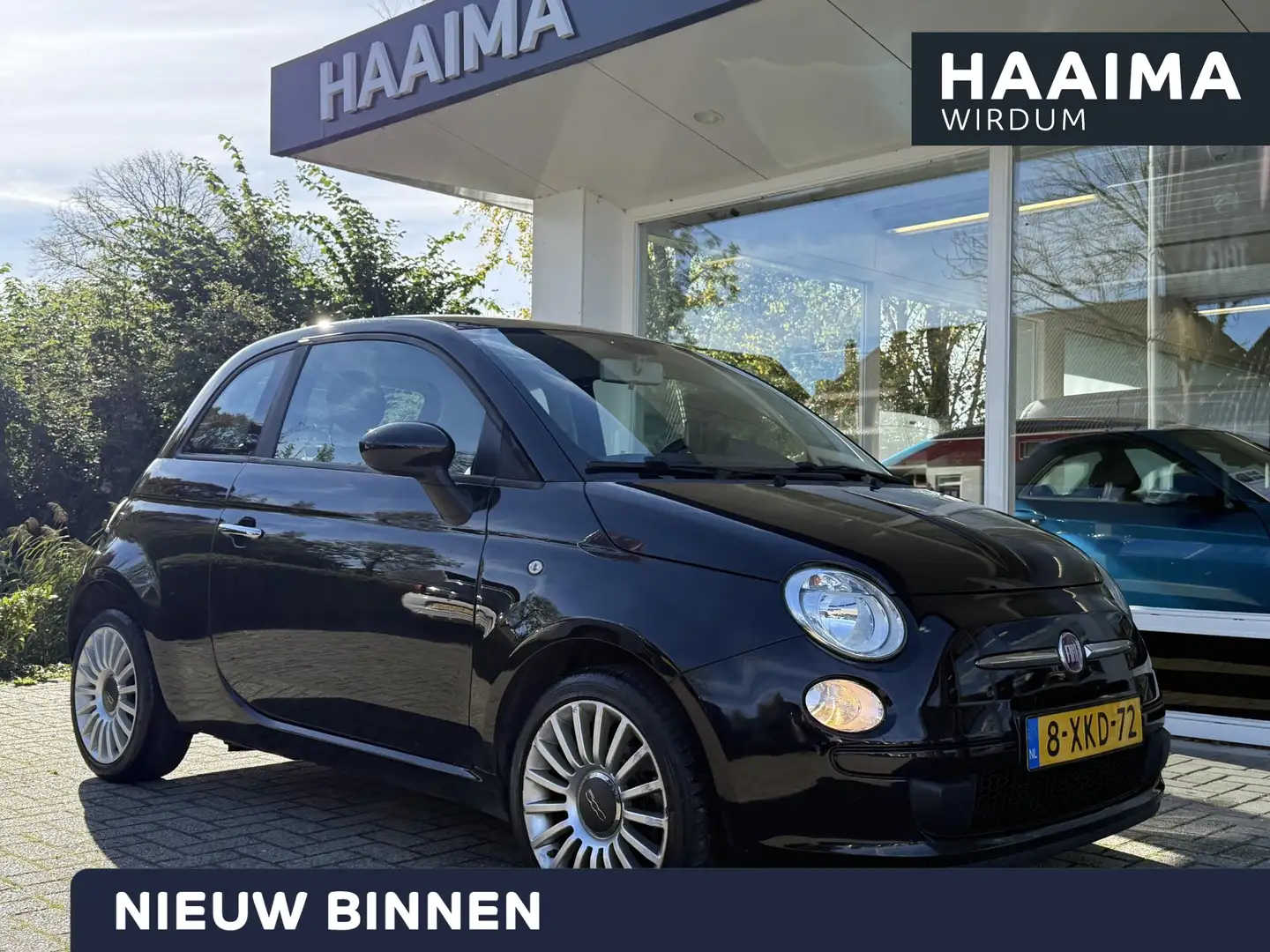 Fiat 500 1.0 TwinAir Pop | Airco | TomTom-Navigatie | Bluet Noir - 1