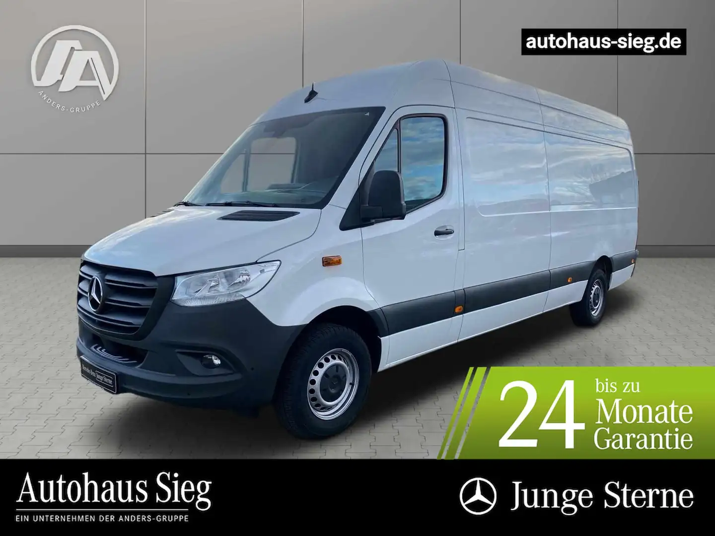 Mercedes-Benz Sprinter 315 Kasten L3H2 SHZ*MBUX*Navi*Tempomat* Weiß - 1