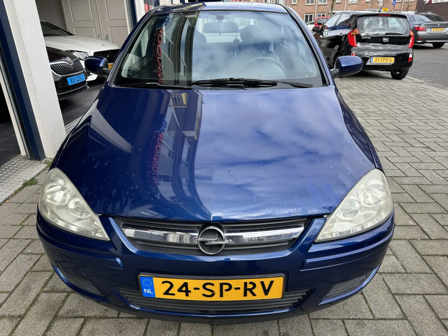 Opel Corsa 1.2-16V Silverline NIEUWE APK 03-2025 Blauw - 2
