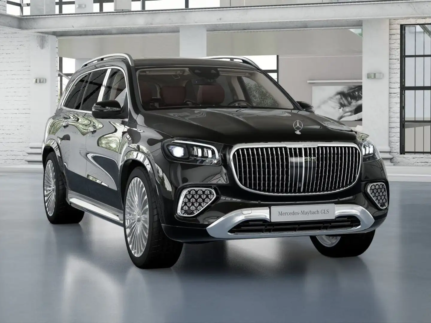 Mercedes-Benz GLS 600 MAYBACH Prod. 25 Zwart - 1