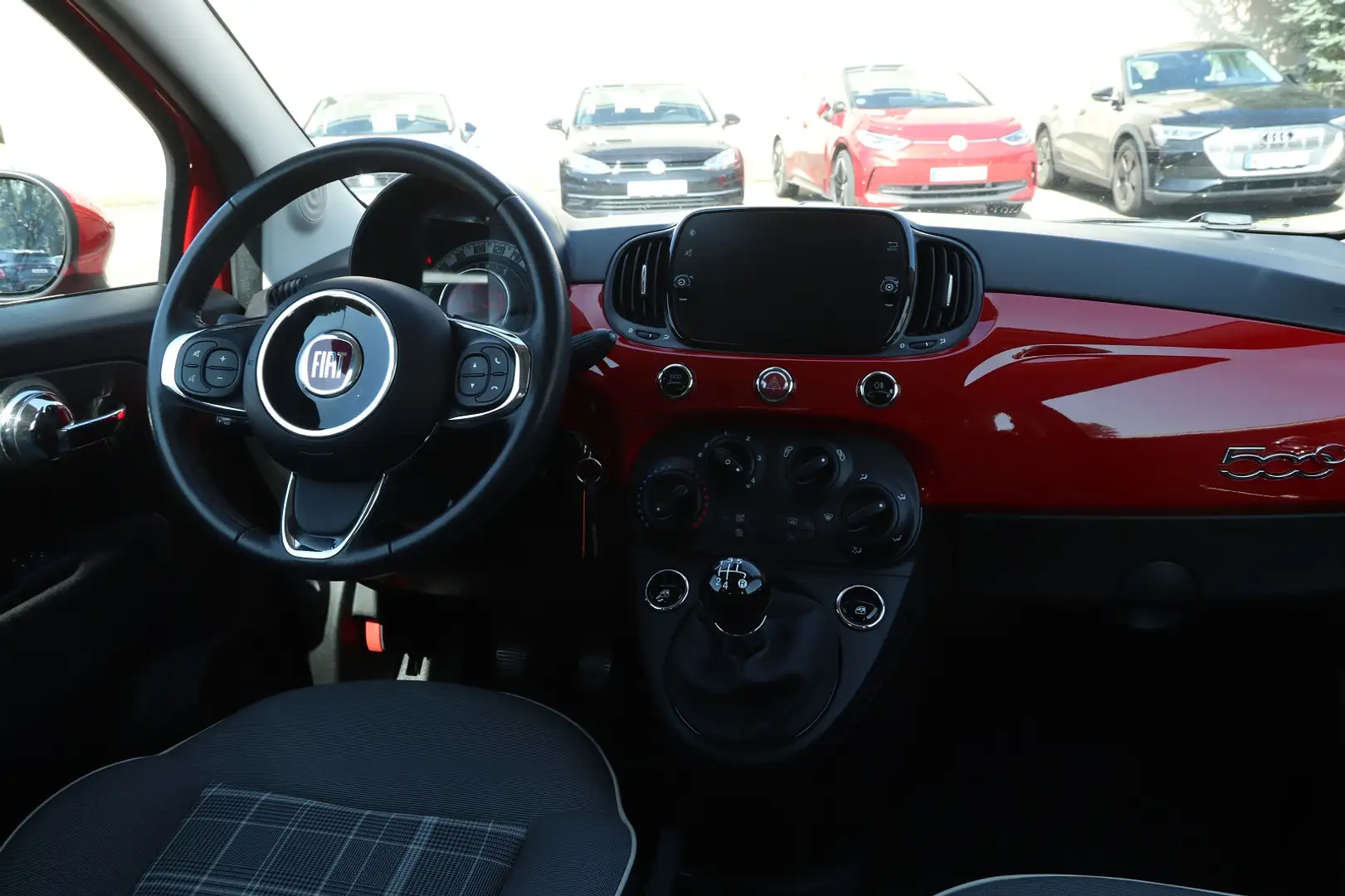 Fiat 500 Cabrio Lounge KLIMA*ALU*CONNECT-PAKET Rot - 2