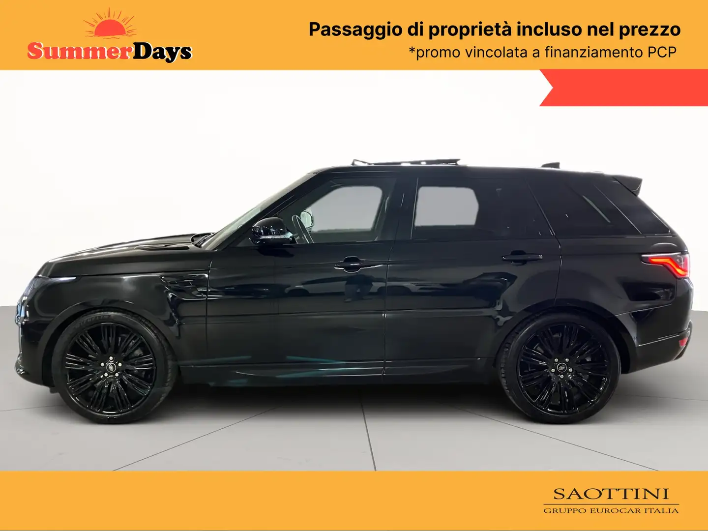 Land Rover Range Rover Sport 3.0d HSE Dynamic 249 CV Auto - TETTO - SOSPENSIONI Nero - 2