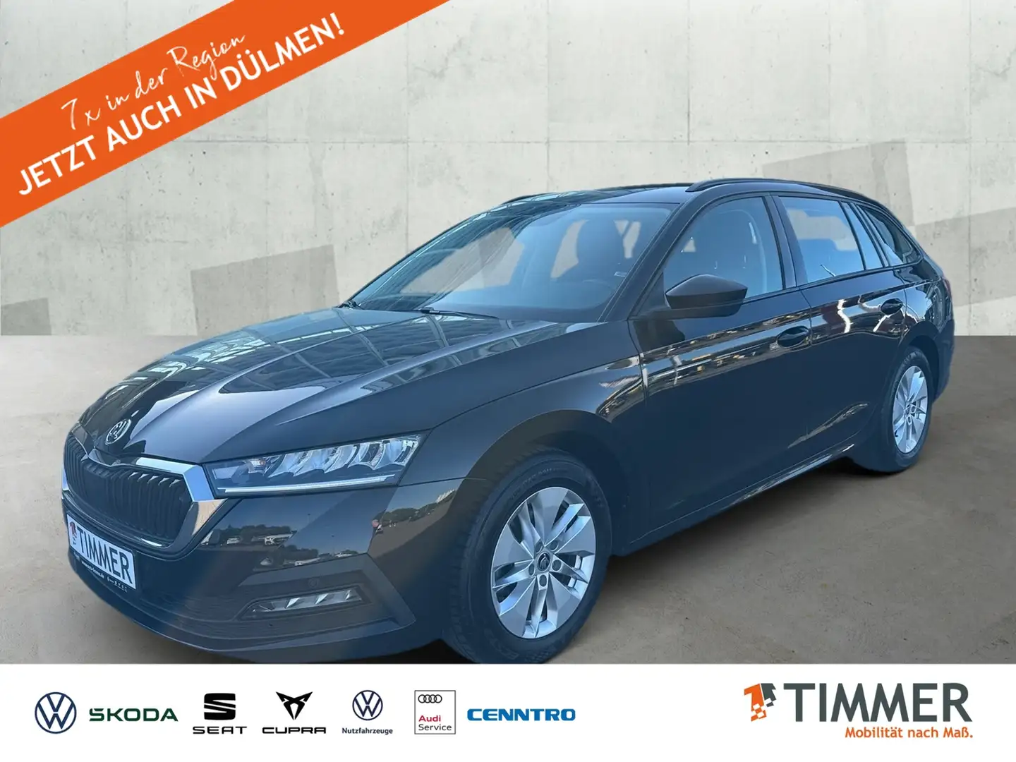 Skoda Octavia Combi 2.0 TDI DSG *LED *ACC *NAVI *STHZG *CLIMA * Schwarz - 1