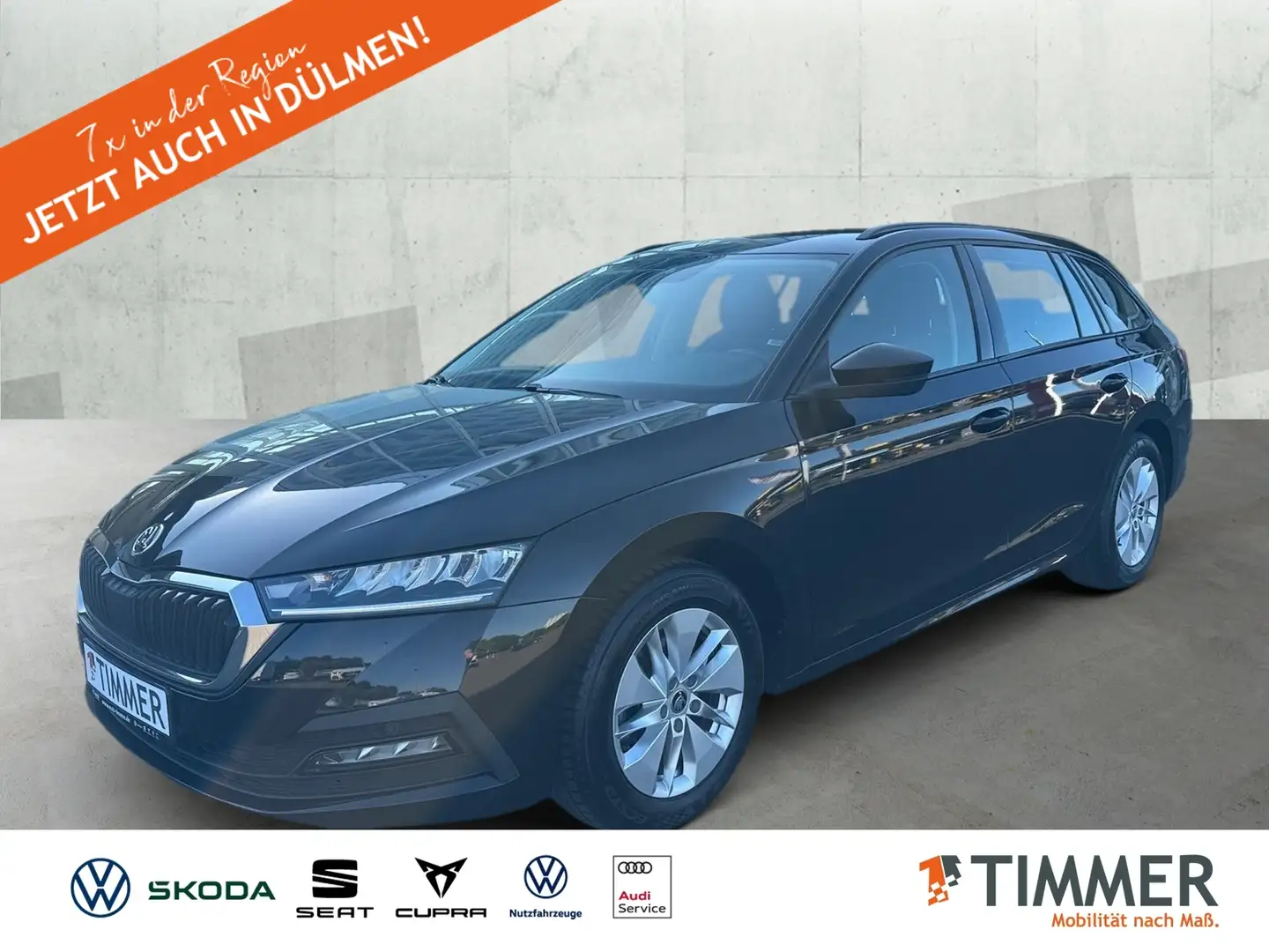 Skoda Octavia Combi 2.0 TDI DSG *LED *ACC *NAVI *STHZG *CLIMA * Black - 1