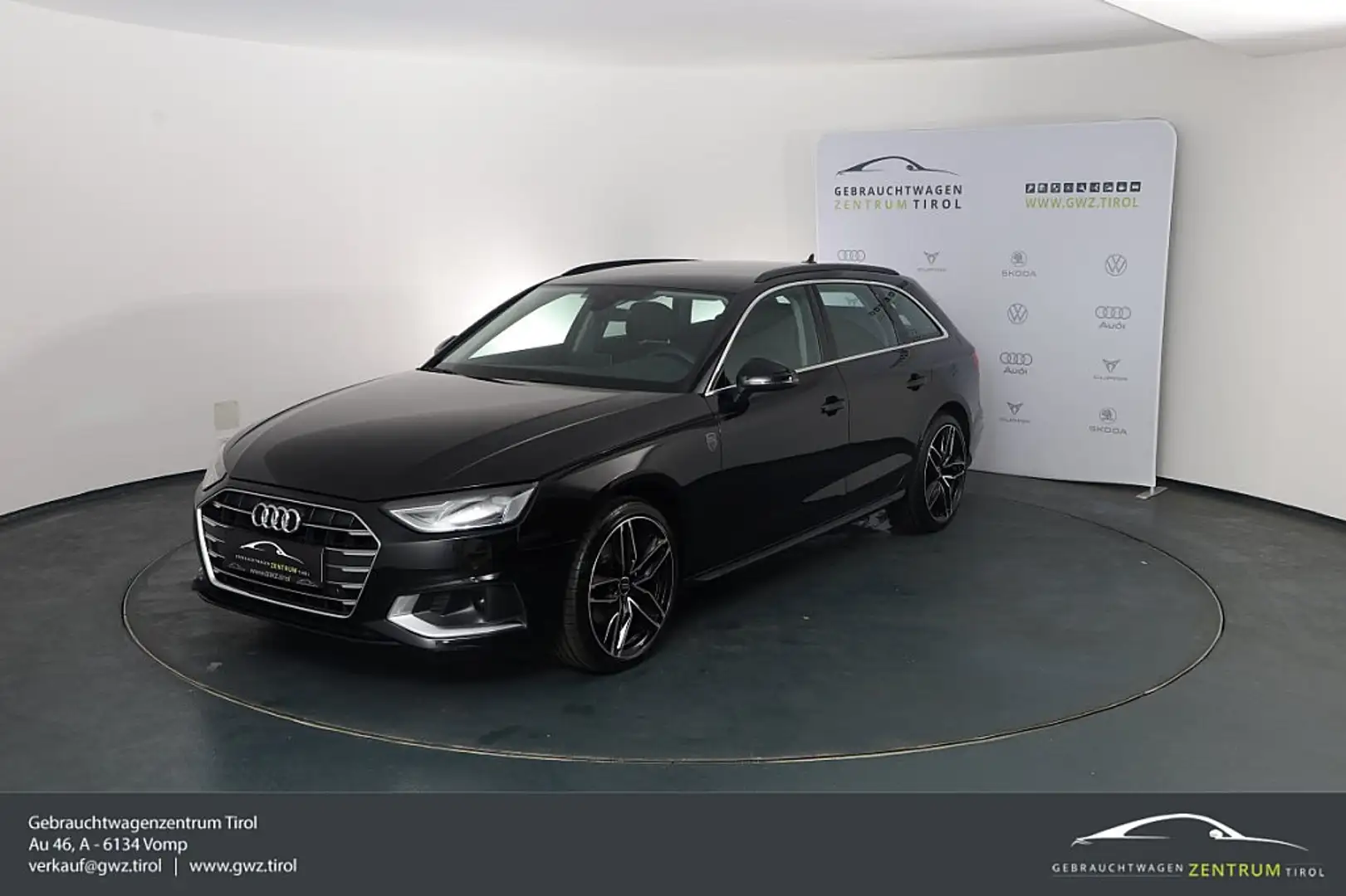 Audi A4 Avant 35 TDI advanced S-tronic VIRTUAL WENIG KM... Schwarz - 1