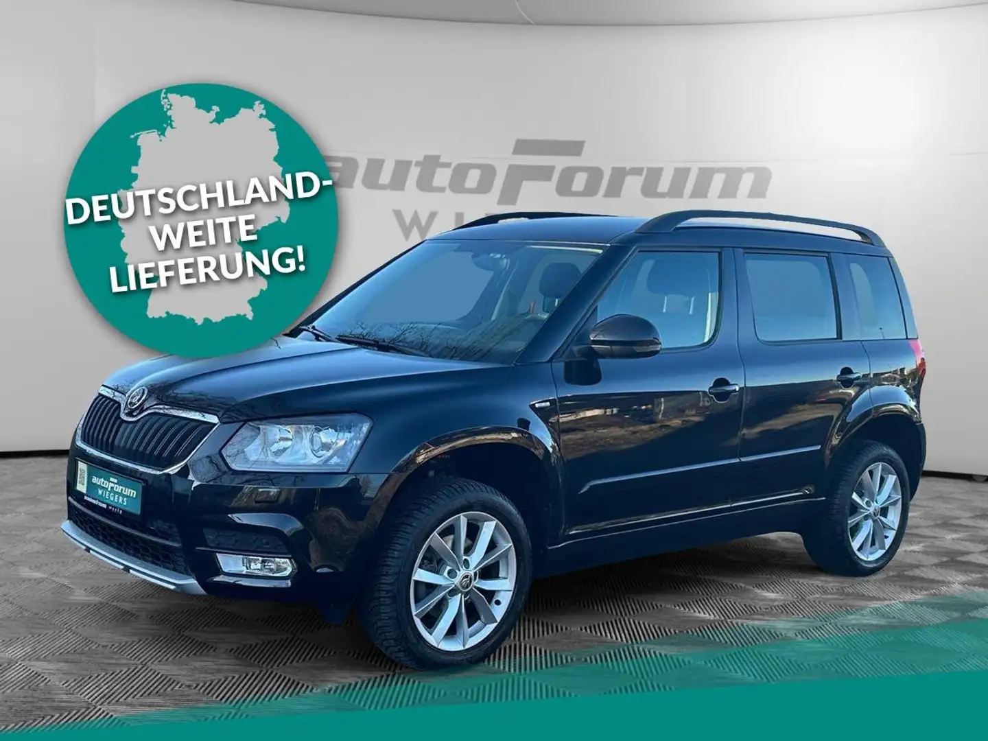 Skoda Yeti 1,4 TSI DRIVE 4x4 DSG+Xenon+SHZ+AHK Noir - 1