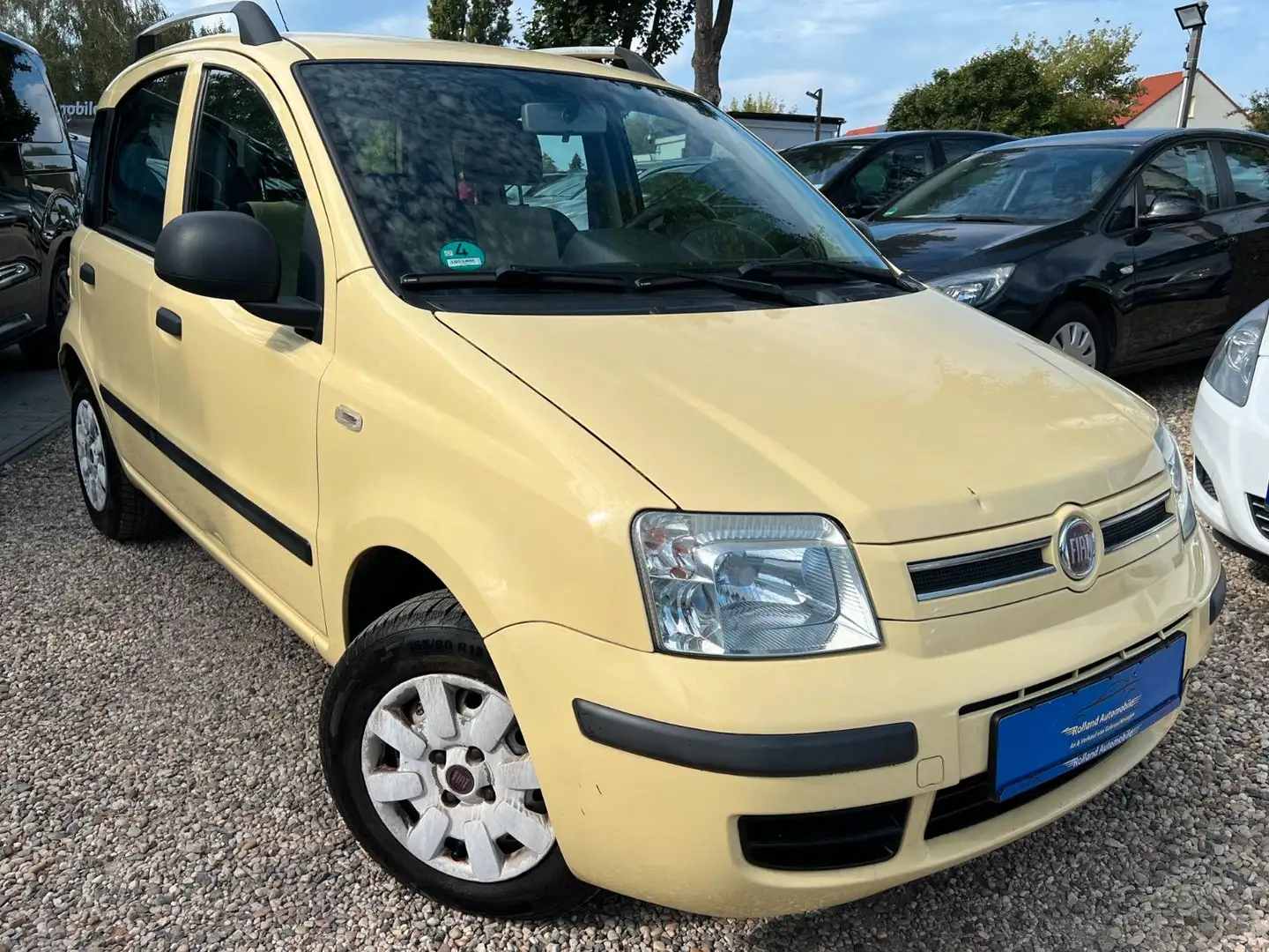 Fiat Panda 1.2 8V Dynamic*1.HD*Klima*93.TKM*TÜV NEU Gelb - 1