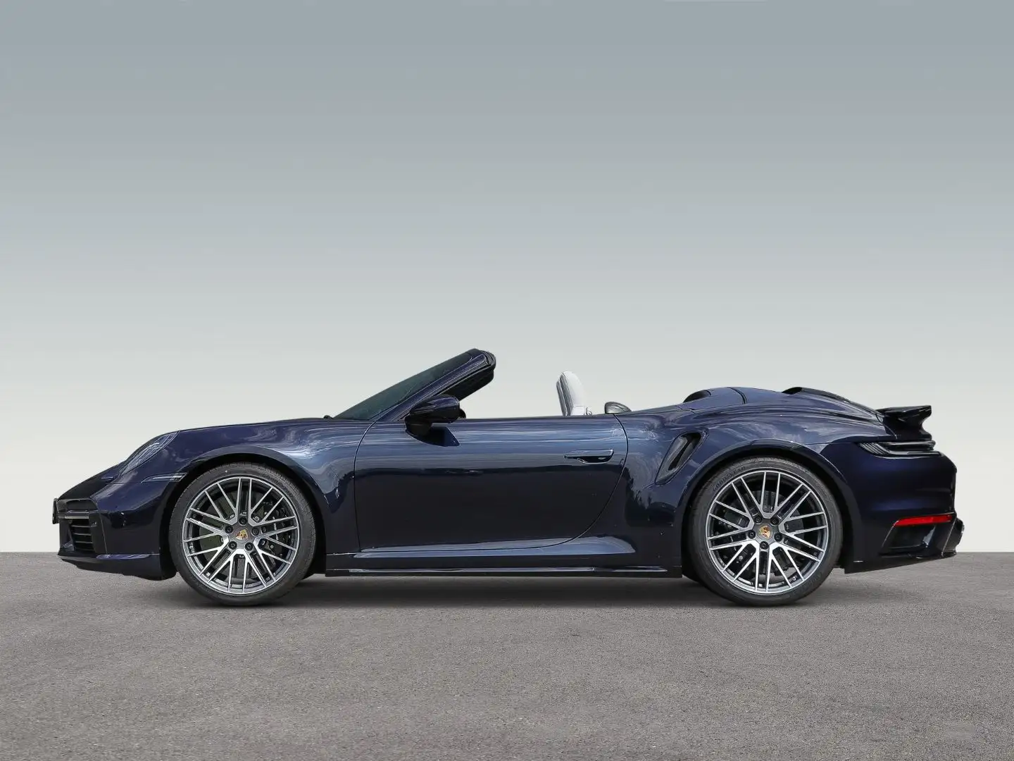 Porsche 992 911 Turbo S Cabrio Leder-crema Burmester Noir - 2