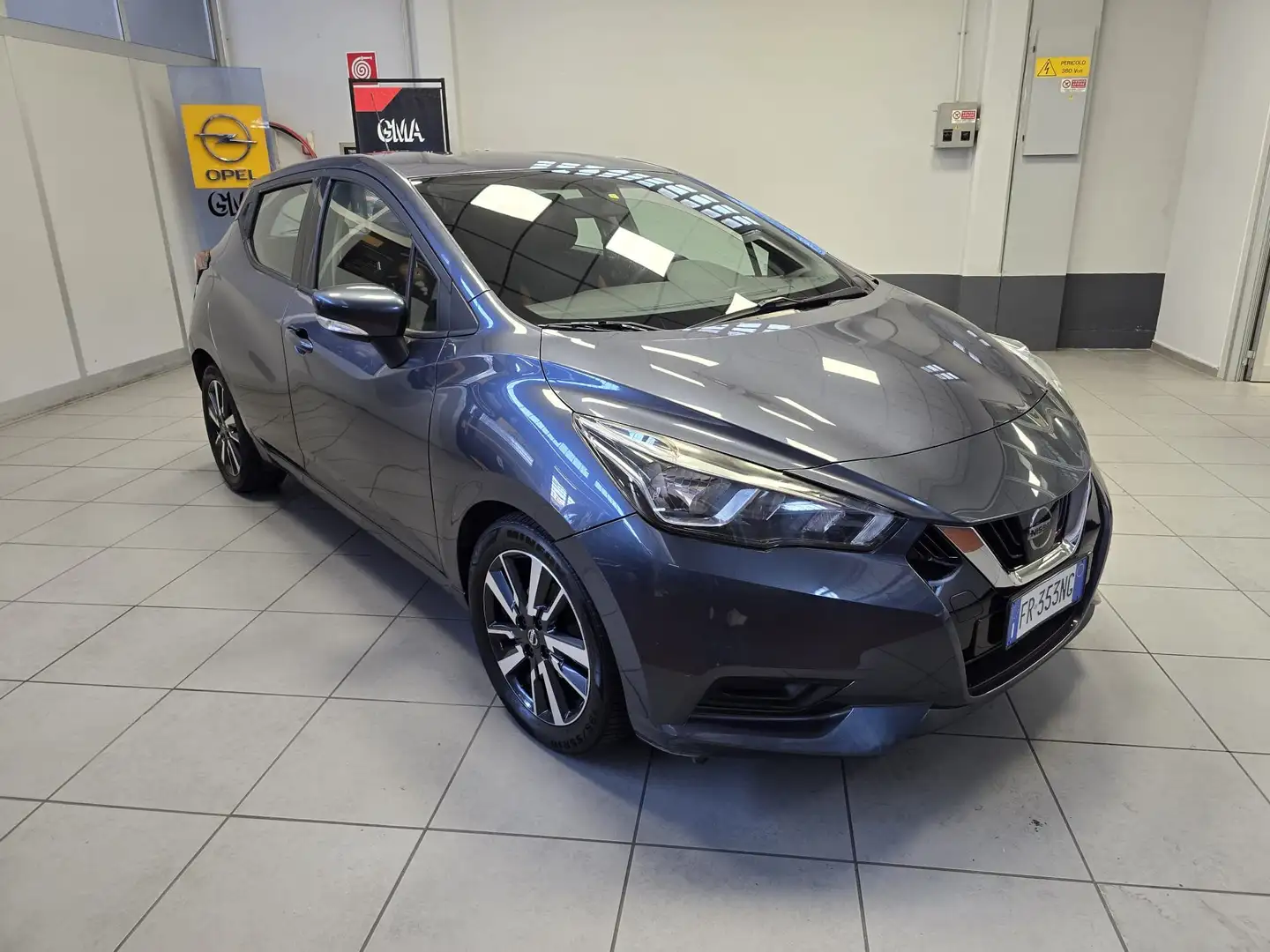 Nissan Micra Micra V 2017 1.5 dci Acenta 90cv Szary - 1