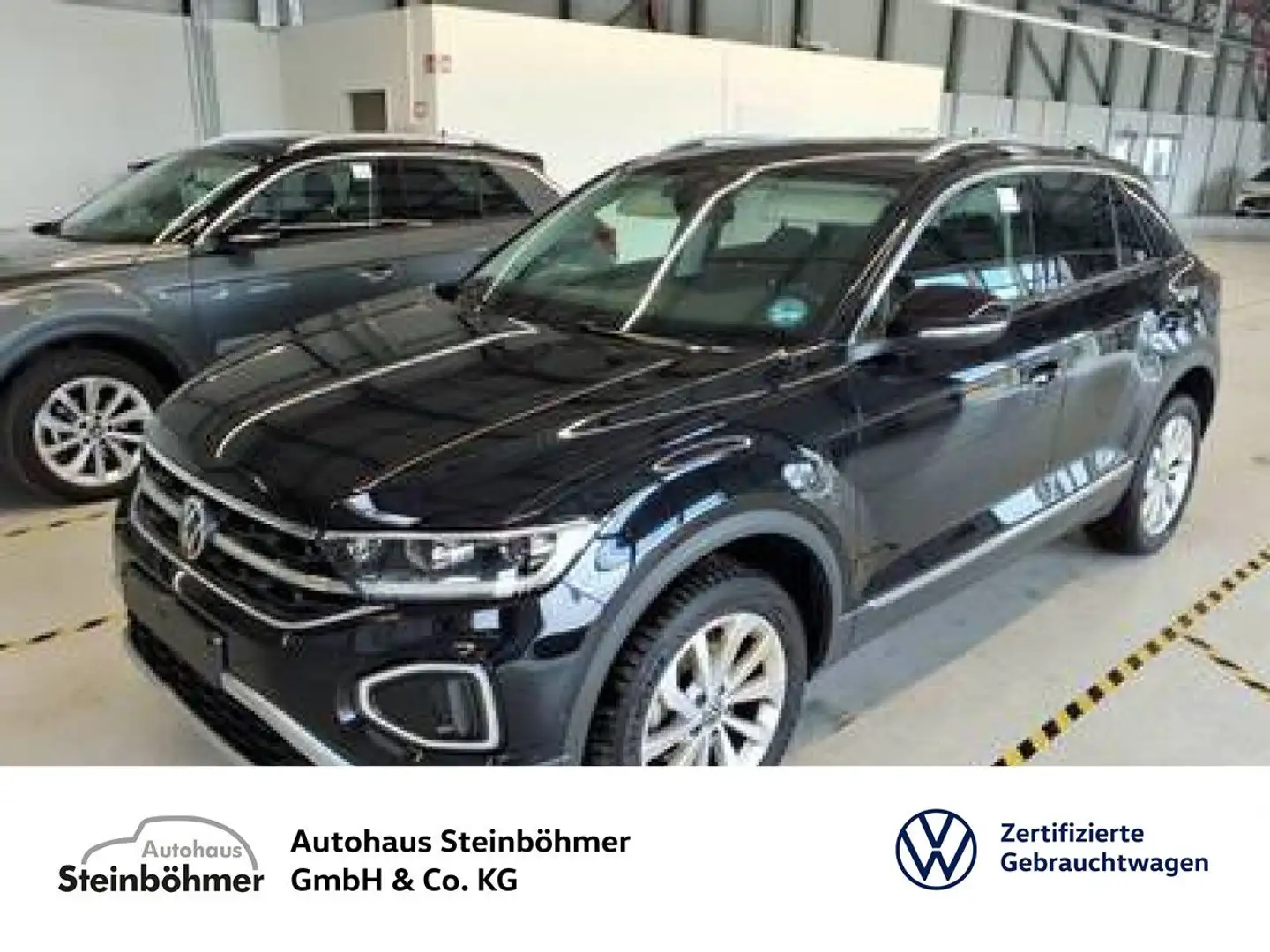 Volkswagen T-Roc Style 1.5 TSI DSG Navi LED AHK Sitzhzg. Zwart - 1