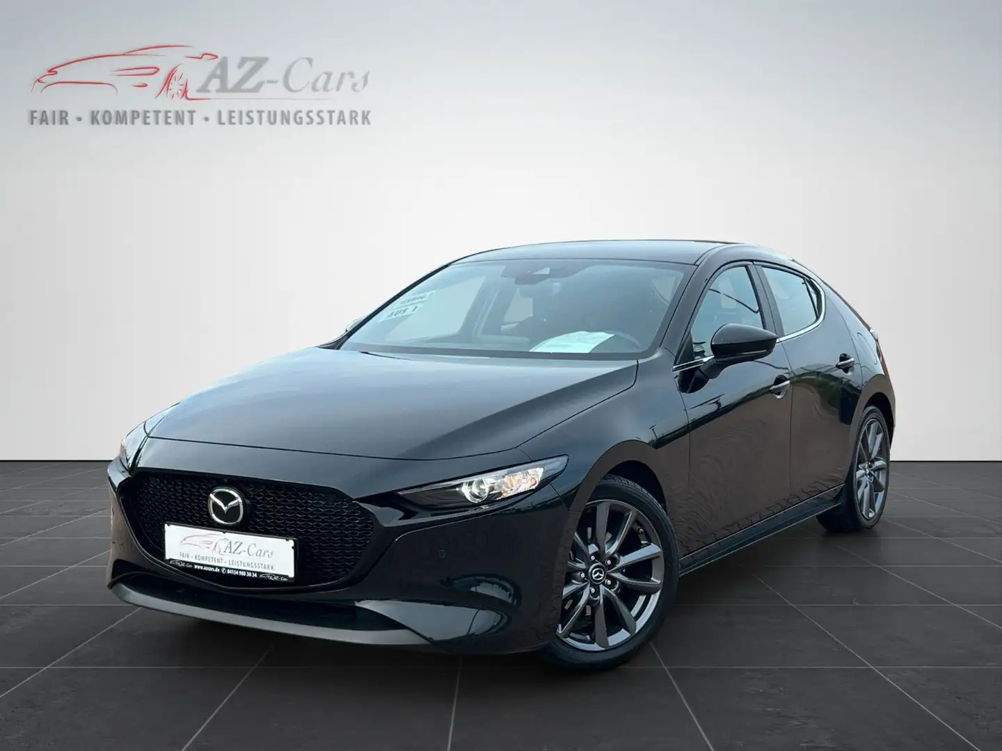 Mazda 3 SKYACTIV-G 2.0 M-Hybrid Selection*NAVI*HUD*LED Schwarz - 2