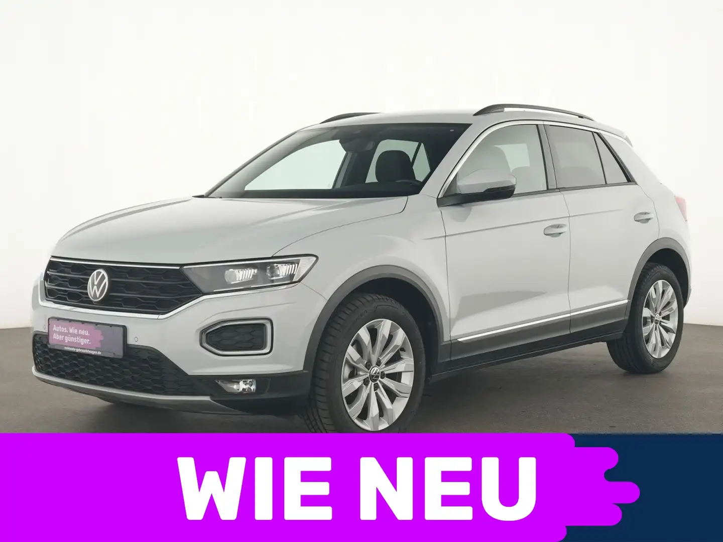 Volkswagen T-Roc Sport Navi|Kamera|LED|SHZ|PDC|Winter-Paket Silver - 1