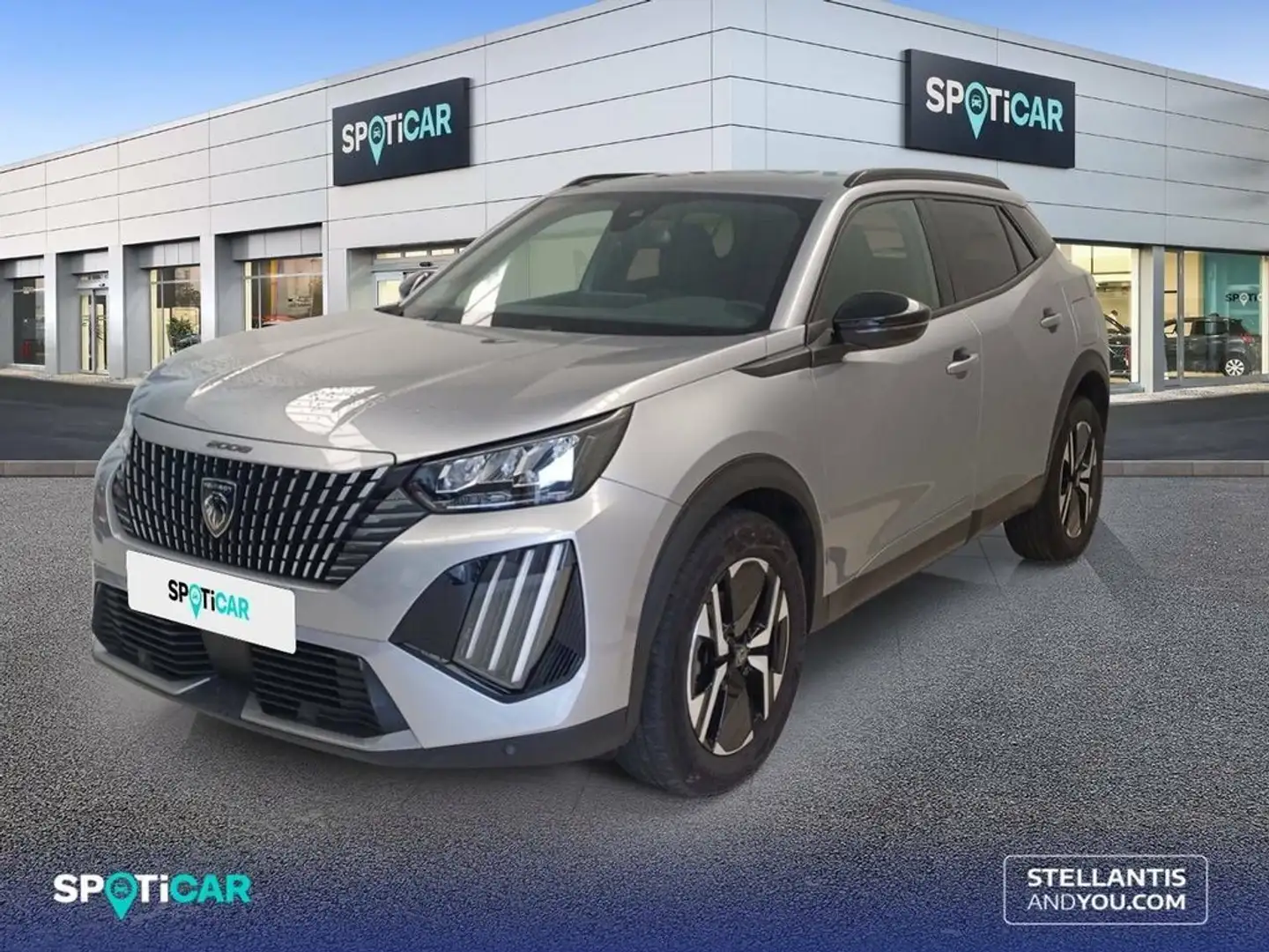 Peugeot 2008 1.2 PureTech S&S Allure 100 Gris - 1