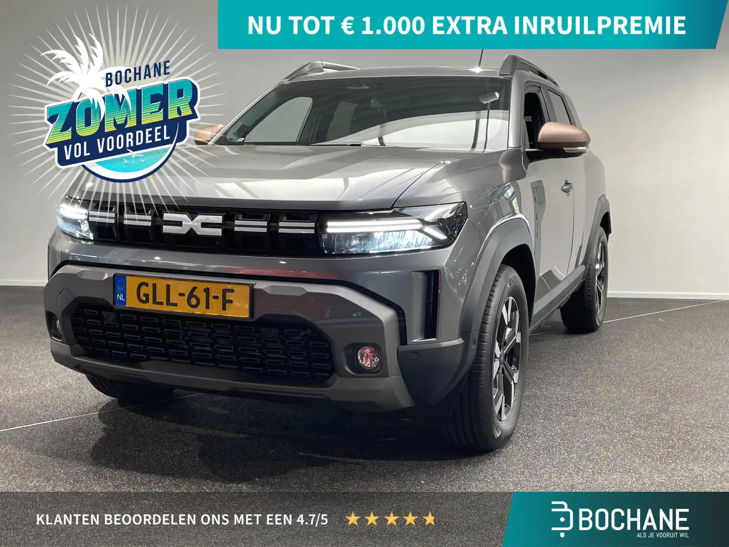 Dacia Duster 1.6 Hybrid 140 Extreme | Navigatie | 360° Rondomzi Grijs - 1