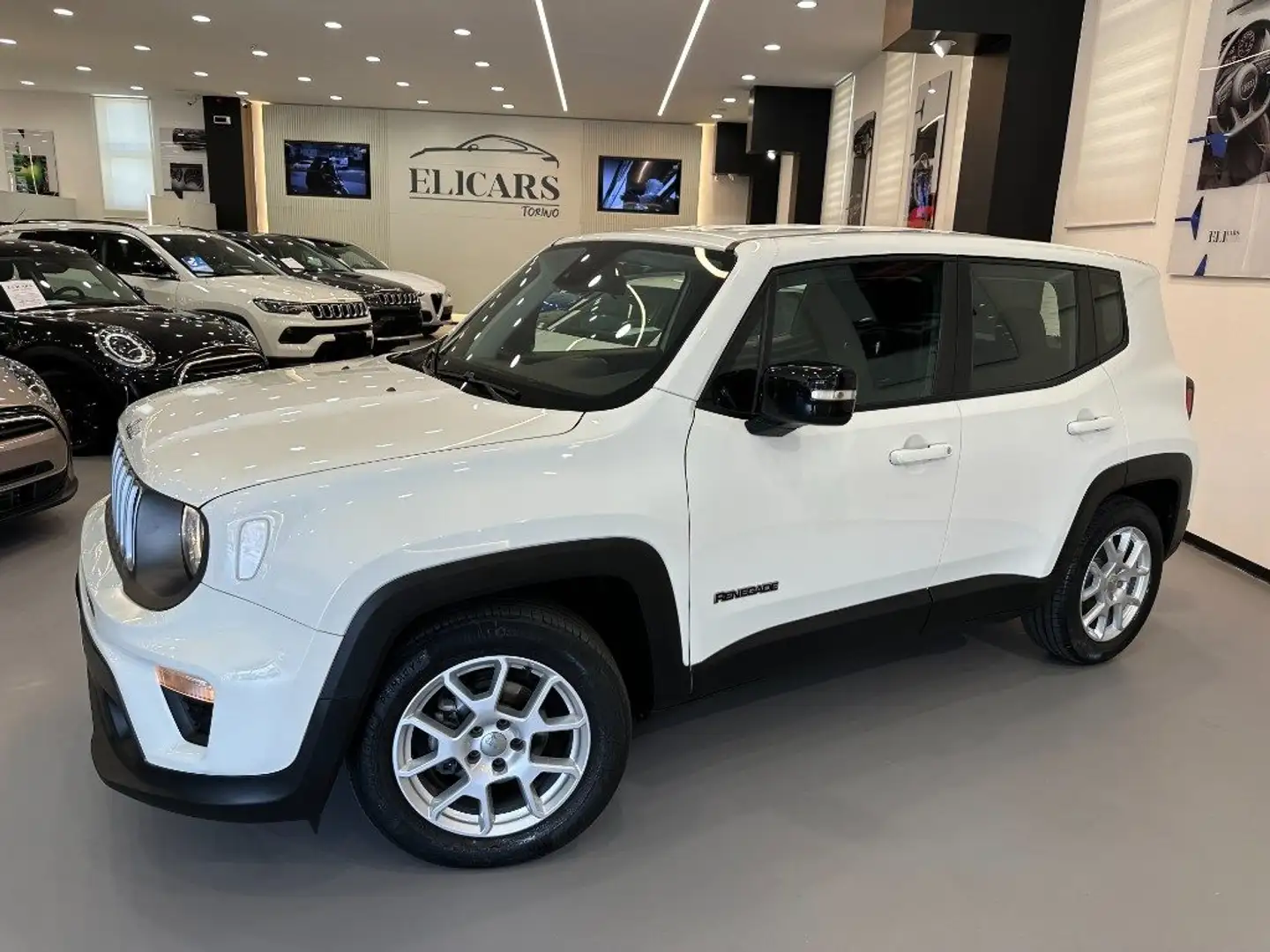 Jeep Renegade 1.6 Mjt 130 CV Limited Blanc - 1