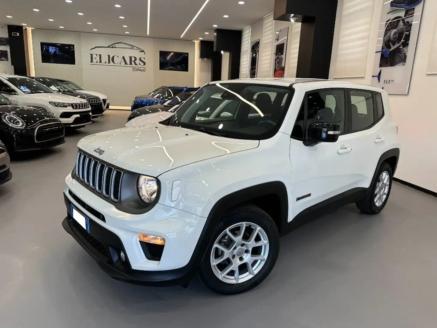 Jeep Renegade 1.6 Mjt 130 CV Limited Blanc - 2