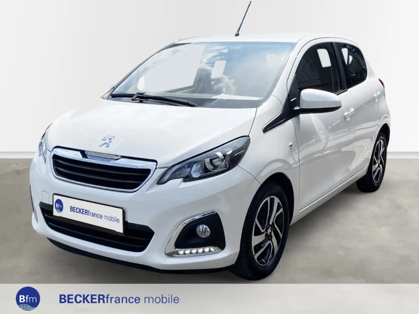 Peugeot 108 Allure 1.0 VTi EU6d*Klimaautomatic*FSE*ZV* Weiß - 1