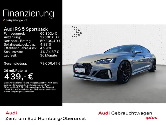 Audi RS5 quattro*Navi*Matrix*Alu*HUD*B&O*P