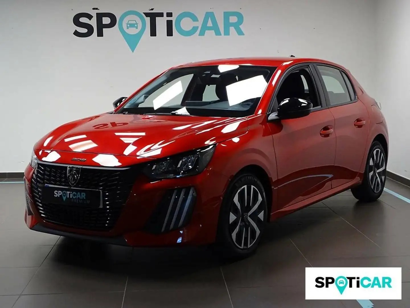 Peugeot 208 Puretech 100 Active Rojo - 1