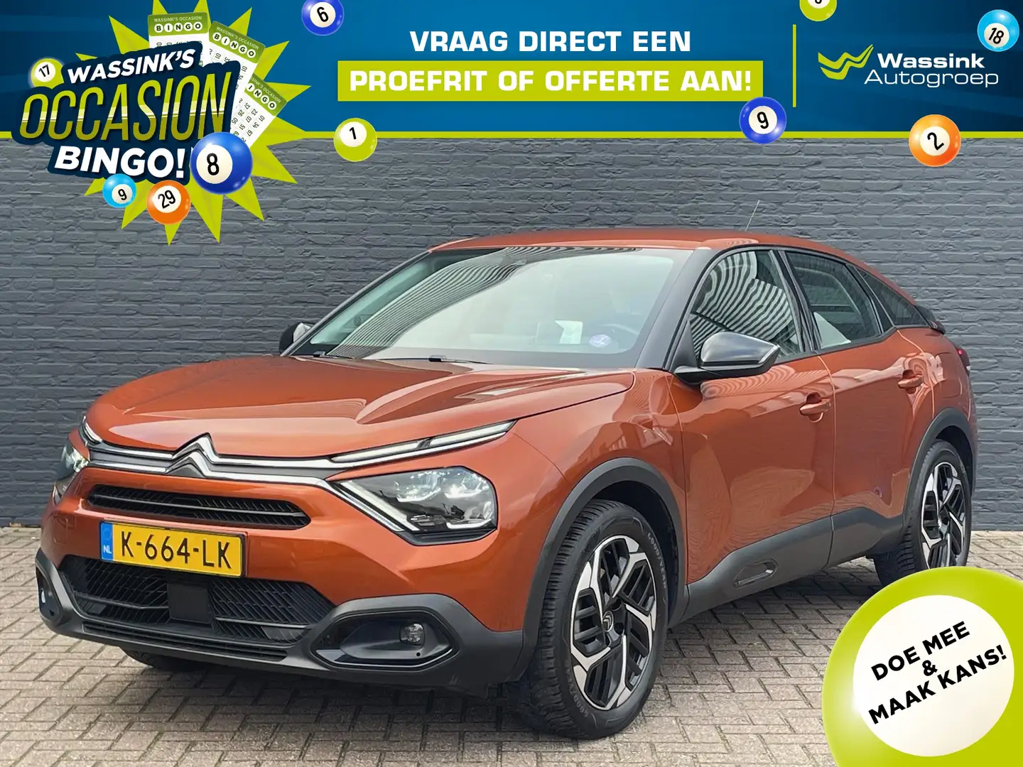 Citroen C4 New 1.2 PureTech 130pk Feel Edition | Headsup Disp Bruin - 1