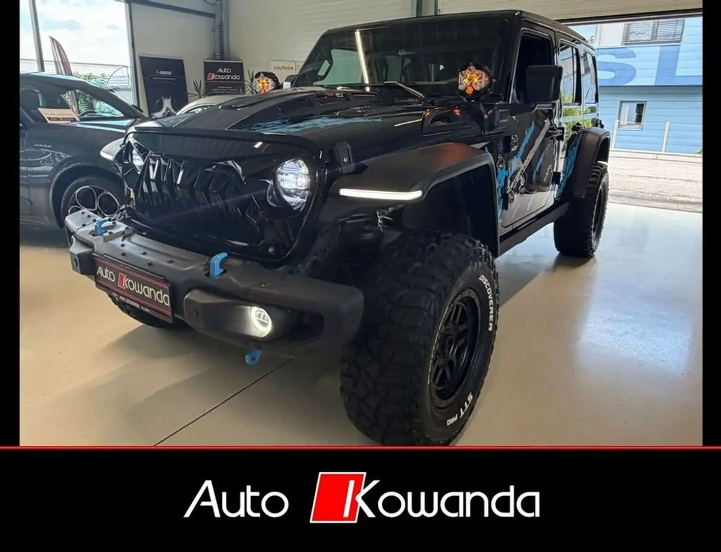 Jeep Wrangler Rubicon Hybrid 4xe -Einzelstück/Typisiert Schwarz - 1